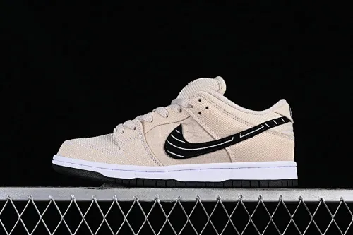 All Categories Nk SB Dunk Series Nk SB Dunk Low Low-top Sneakers J Version Albino & Preto